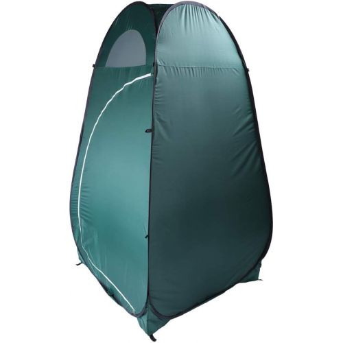  Coofel Easy Pop Up Privacy Shower Tent, Portable Outdoor Shower Tent for Camping, Biking, Toilet, Shower, Beach and Changing Room