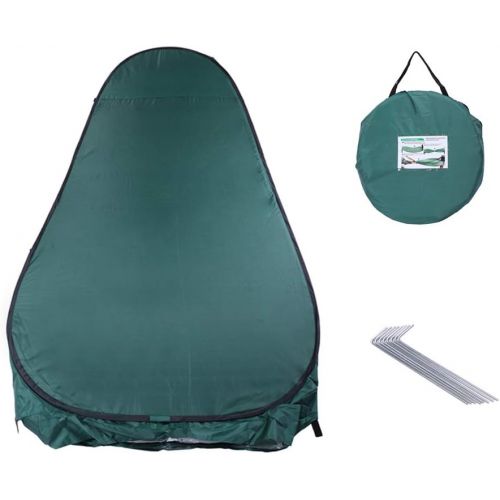  Coofel Easy Pop Up Privacy Shower Tent, Portable Outdoor Shower Tent for Camping, Biking, Toilet, Shower, Beach and Changing Room