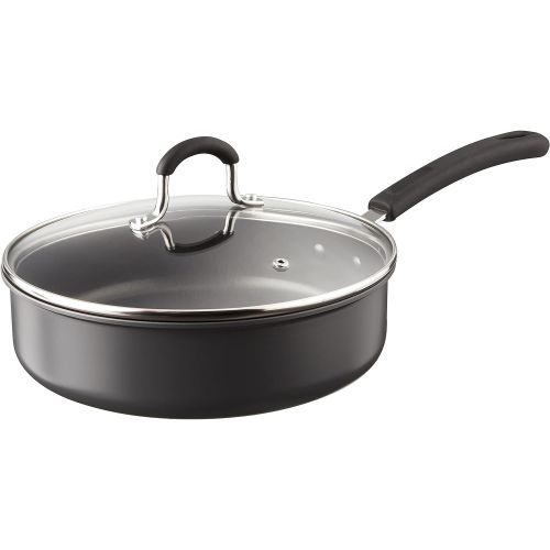  Cook N Home 2635 3 Quart/24cm Anodized Nonstick Saute Pan, 3 Quarts, Black