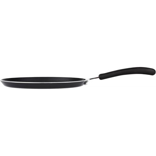  Cook N Home 10.25-Inch Nonstick Heavy Gauge Crepe Pancake Pan Griddle, 26cm, Black