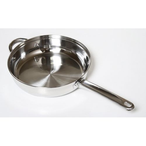  Cook N Home NC-00250 12-Piece Stainless Steel Cookware Set Silver
