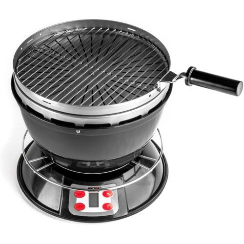  Cook-Air EP-3620BK Wood Fired Portable Grill, Black