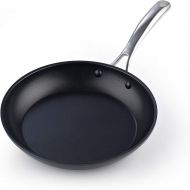 Cooks Standard Nonstick Hard Anodized Fry Saute Omelet pan, 10.5-Inch, Black