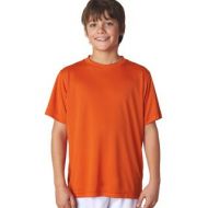 Cool & Dry Boys Orange Sport Performance Interlock T-shirt