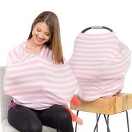 [아마존베스트]Cool Beans Baby Car Seat Canopy and Nursing Cover - Multiuse - Soft and Stretchy Fabric Easily...