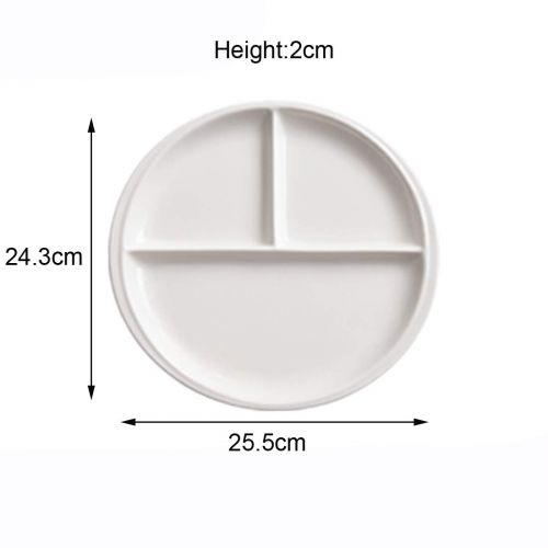  Cool Lemon Simple Ceramic Ellipse Pure Color Divided Plate Dishes Tray Dinnerware Tableware Luncheon Plates/Salad Plates/Dishes