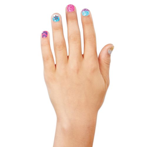  Cool Maker JoJo Siwa Glitter Nails - Glitter Manicure Kit with Custom Decals