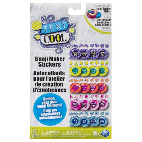  Cool Maker Text Cool, Emoji Sticker Maker Refill Kit