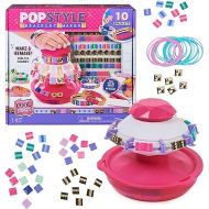 Cool Maker PopStyle Bracelet Maker, 170 Beads, Make & Remake 10 Bracelets, Friendship Bracelet Making Kit, DIY Arts & Crafts Christmas Gifts for Kids