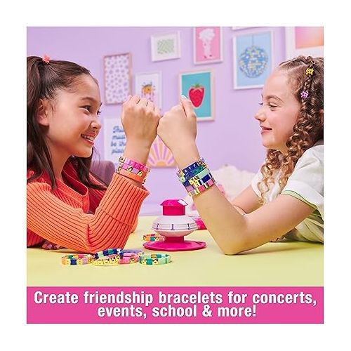  Cool Maker PopStyle Bracelet Maker, 170 Beads, Make & Remake 10 Bracelets, Friendship Bracelet Making Kit, DIY Arts & Crafts Christmas Gifts for Kids