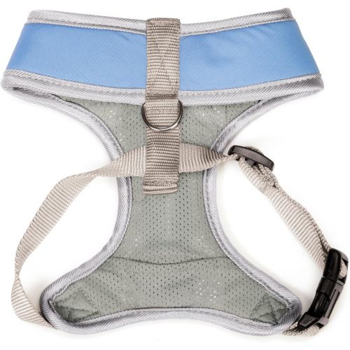  Cool Pup Reflective Harness for Dogs, Large, Light Blue