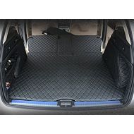 Cool car automotive Cool Car Custom fit Cargo Mat boot liner Waterproof Full covered cargo liners Leather Boots Liner Pet Mats for Mercedes Benz GLS Class GLS350d GLS450 GLS550 GLS63 AMG (Black with b