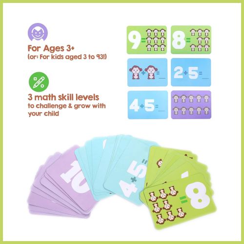  [아마존핫딜][아마존 핫딜] CoolToys Monkey Balance Cool Math Game for Girls & Boys | Fun, Educational Children’s Gift & Kids Toy STEM Learning Ages 3+ (65-Piece Set)