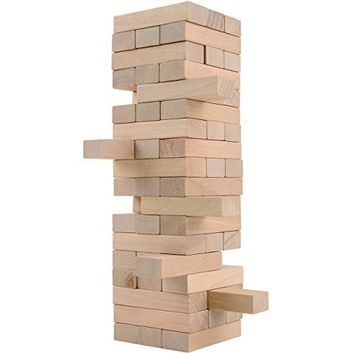  [아마존베스트]CoolToys Timber Tower Wood Block Stacking Game  Original Edition (48 Pieces)