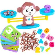 [아마존베스트]CoolToys Monkey Balance Cool Math Game for Girls & Boys | Fun, Educational Children’s Gift & Kids Toy STEM Learning Ages 3+ (65-Piece Set)