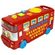 CoolToys My First Learning Bus | School Bus for Babies, Toddlers, Kids | Educational, Sensory Fun with Letters, Numbers, Words, Colors | Learning Playtime with Music + Lights