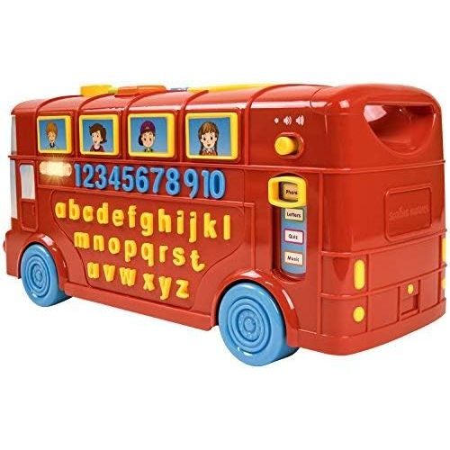  CoolToys My First Learning Bus | School Bus for Babies, Toddlers, Kids | Educational, Sensory Fun with Letters, Numbers, Words, Colors | Learning Playtime with Music + Lights