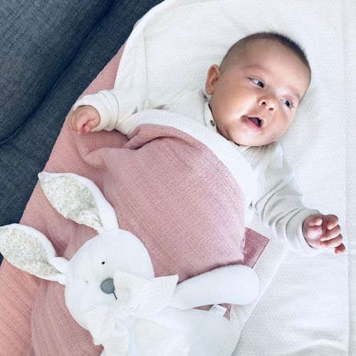  Coolasbaby Bunny Baby Blanket | Pink