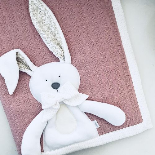  Coolasbaby Bunny Baby Blanket | Pink