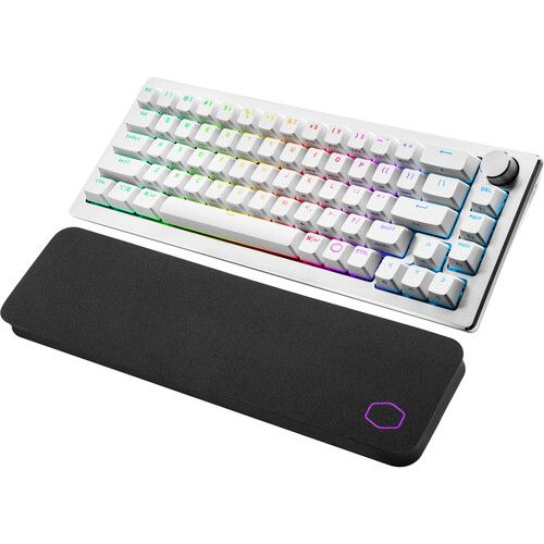  Cooler Master CK721 Wireless 65% RGB Mechanical Keyboard (Silver White)