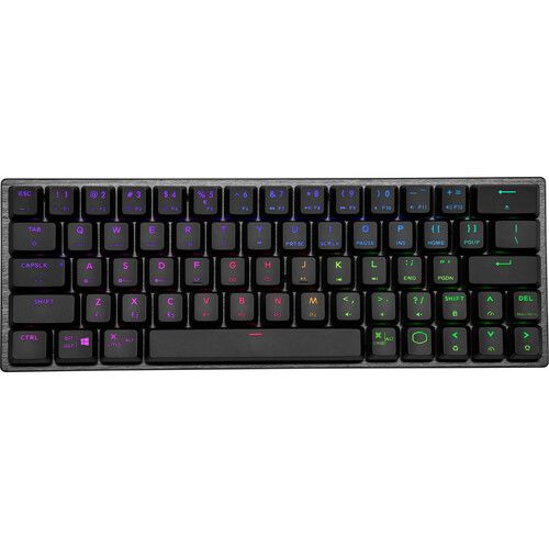  Cooler Master SK622 Bluetooth RGB Backlit Mechanical Keyboard (Gunmetal, TTC Red Switches)