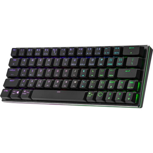  Cooler Master SK622 Bluetooth RGB Backlit Mechanical Keyboard (Gunmetal, TTC Red Switches)