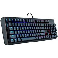 Cooler Master CK552 Gaming Mechanical Keyboard with Gateron Red Switch with RGB Back Lighting - Pure Black, Full