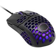 Cooler Master MM711 RGB-LED Lightweight 60g Wired Gaming Mouse - 16000 DPI Optical Sensor, 20 Million Click Omron Switches, Smooth Glide PTFE Feet, and Ambidextrous Honeycomb Shell