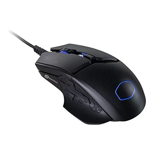  Cooler Master mm830 Gaming Mouse with 24, 000 DPI Sensor, Hidden D-Pad Buttons, 4-Zone RGB, and Precision Wheel