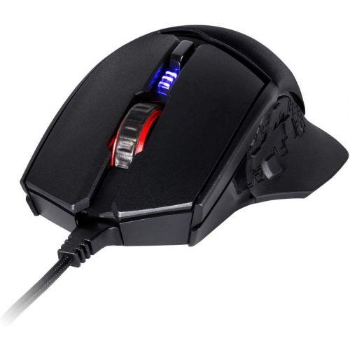  Cooler Master mm830 Gaming Mouse with 24, 000 DPI Sensor, Hidden D-Pad Buttons, 4-Zone RGB, and Precision Wheel