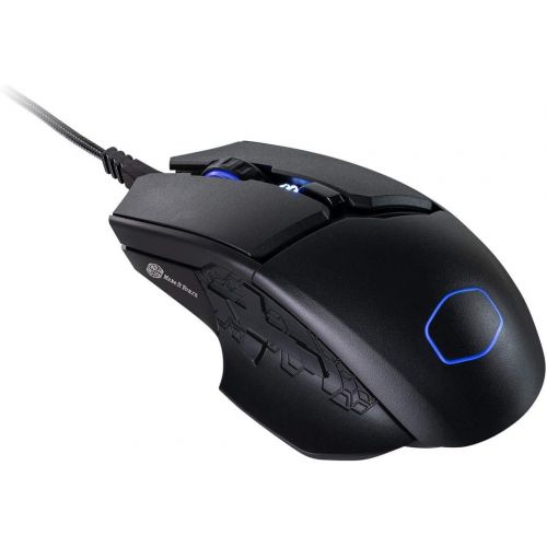  Cooler Master mm830 Gaming Mouse with 24, 000 DPI Sensor, Hidden D-Pad Buttons, 4-Zone RGB, and Precision Wheel