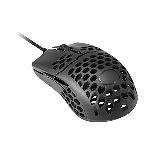  Cooler Master MM710 53G Gaming Mouse with Lightweight Honeycomb Shell, Ultralight Ultraweave Cable, Pixart 3389 16000 DPI Optical Sensor