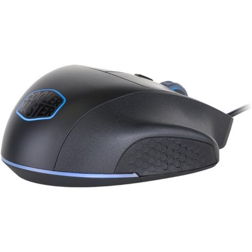  Cooler Master SGM-2007-KLON1 MasterMouse MM520 Claw Grip Gaming Mouse, 7 Buttons, RGB LED 3 Zone Light, On-The-Fly DPI 12000, Lag-Free