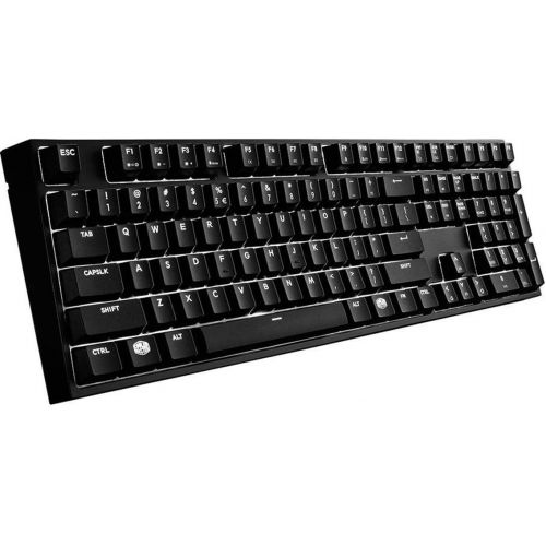  Cooler Master MasterKeys Pro L White LED Mechanical Gaming Keyboard, Cherry MX Brown, Full Size (Large)