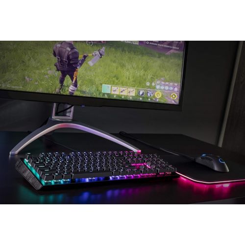  Cooler Master CK552 Gaming Mechanical Keyboard with Gateron Red Switch with RGB Back Lighting - Pure Black, Full