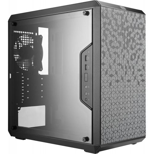  Cooler Master MasterBox Q300L Micro-ATX Tower, Black (MCB-Q300L-KANN-S00) & Seagate Barracuda 2TB Internal Hard Drive HDD ? 3.5 Inch SATA 6Gb/s 7200 RPM 256MB Cache 3.5-Inch