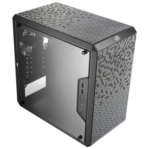  [아마존베스트]Cooler Master MasterBox Q300L Micro-ATX Tower with Magnetic Design Dust Filter, Transparent Acrylic Side Panel, Adjustable I/O & Fully Ventilated Airflow, Black (MCB-Q300L-KANN-S00