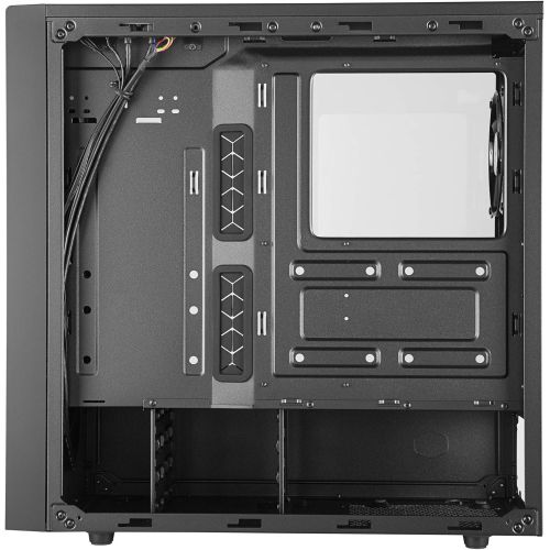  [아마존베스트]Cooler Master MasterBox NR600 ATX Mid-Tower with Front Mesh Ventilation, Minimal Design, Tempered Glass Side Panel and Single Headset Jack