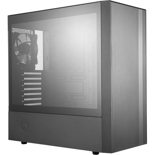  [아마존베스트]Cooler Master MasterBox NR600 ATX Mid-Tower with Front Mesh Ventilation, Minimal Design, Tempered Glass Side Panel and Single Headset Jack