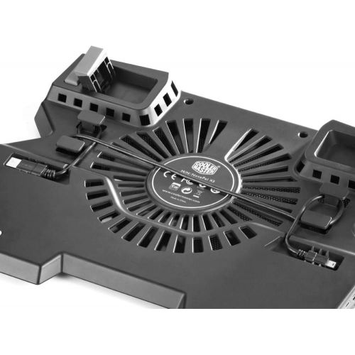  [아마존베스트]Cooler Master NotePal X3 - Laptop Cooling Pad with 200mm Blue LED Fan