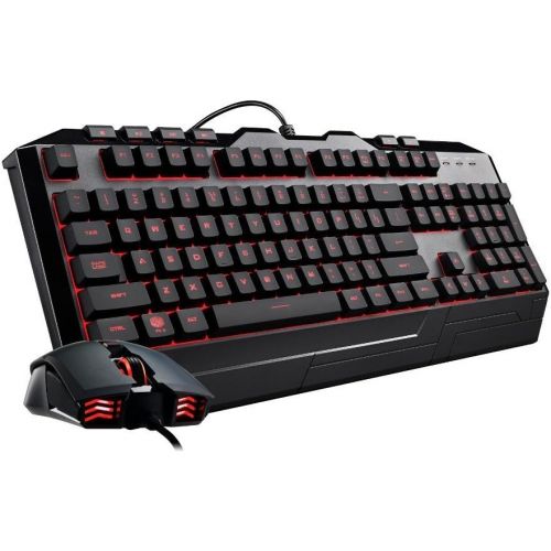  [아마존베스트]Cooler Master Devastator 3 Gaming Keyboard & Mouse Combo, 7 Color Mode LED Backlit, Media Keys, 4 DPI Settings, Model:SGB-3000-KKMF1-US