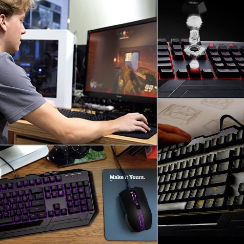  [아마존베스트]Cooler Master Devastator 3 Gaming Keyboard & Mouse Combo, 7 Color Mode LED Backlit, Media Keys, 4 DPI Settings, Model:SGB-3000-KKMF1-US