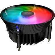[무료배송]Cooler Master A71C ARGB AMD Ryzen Low-Profile CPU Air Cooler, Anodized Black Aluminum Fins, Copper Insert Base, MF120 120 ARGB Lighting Fan for AMD Ryzen
