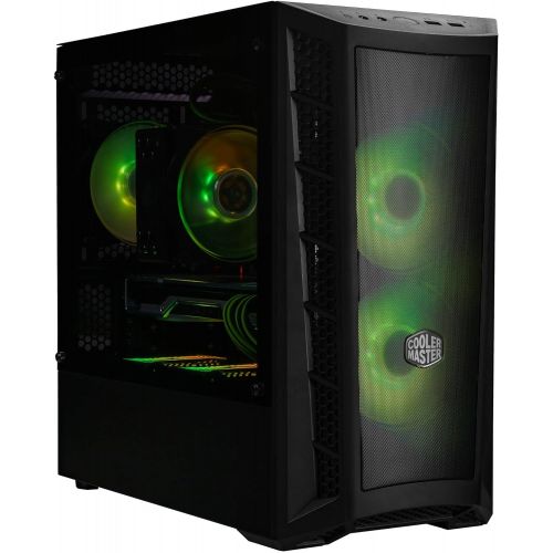  MasterBox Pro 5 RGB ATX Mid-Tower with 3 x 120mm RGB Fans, Tempered Glass Side Panel, DarkMirror Front Panel and Internal Configuration by Cooler Master