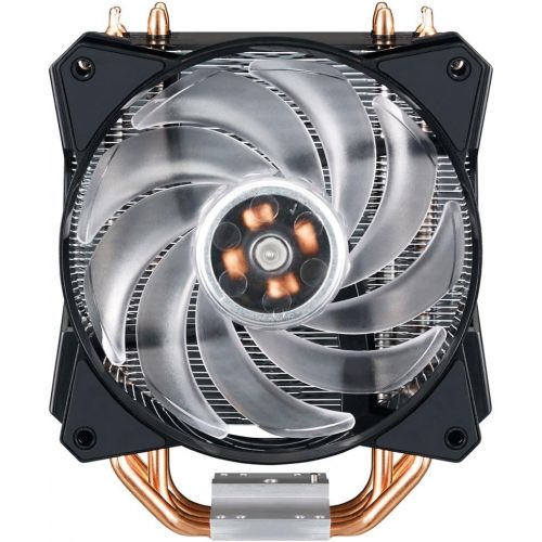  Cooler Master MA410P RGB CPU Air Cooler 4 CDC Heat Pipes Master Fan 120mm IntelAMD AM4 Support