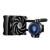 Cooler Master MasterLiquid Pro 120 CPU Cooler, All-In-One Liquid Cooler with FlowOp Technology, 120mm Fan, Dual Chamber Design, MasterFan Pro Fans