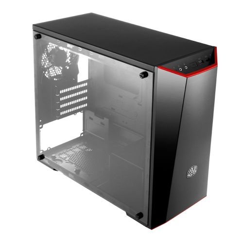  Cooler Master MCW-L3B3-KANN-01 MasterBox Lite 3.1 mATX Case with Dark Mirror Front, Acrylic side panel, Customizable trim colors