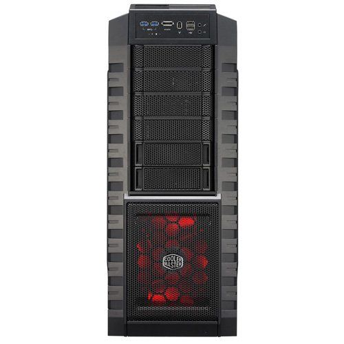  Cooler Master HAF X - Full Tower Computer Case with USB 3.0 Ports and Windowed Side Panel (RC-942-KKN1)