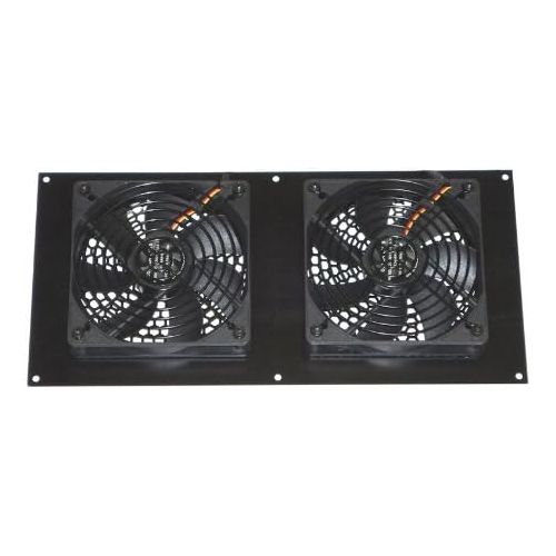  Coolerguys Pre-Set Thermal Controlled Cooling Kits for Cabinets, AV, and Components (Single 120mm, Thermal Plastic)