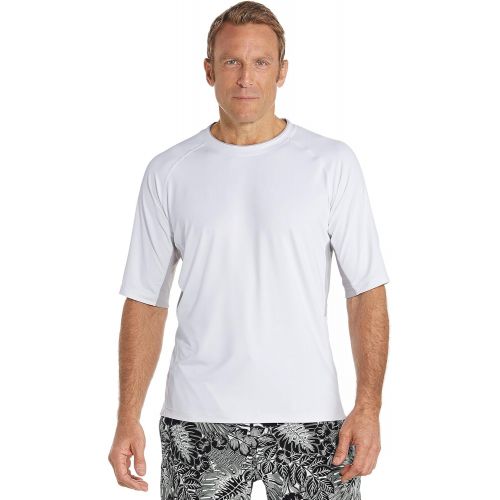  Coolibar UPF 50+ Mens Ultimate Rash Guard - Sun Protective